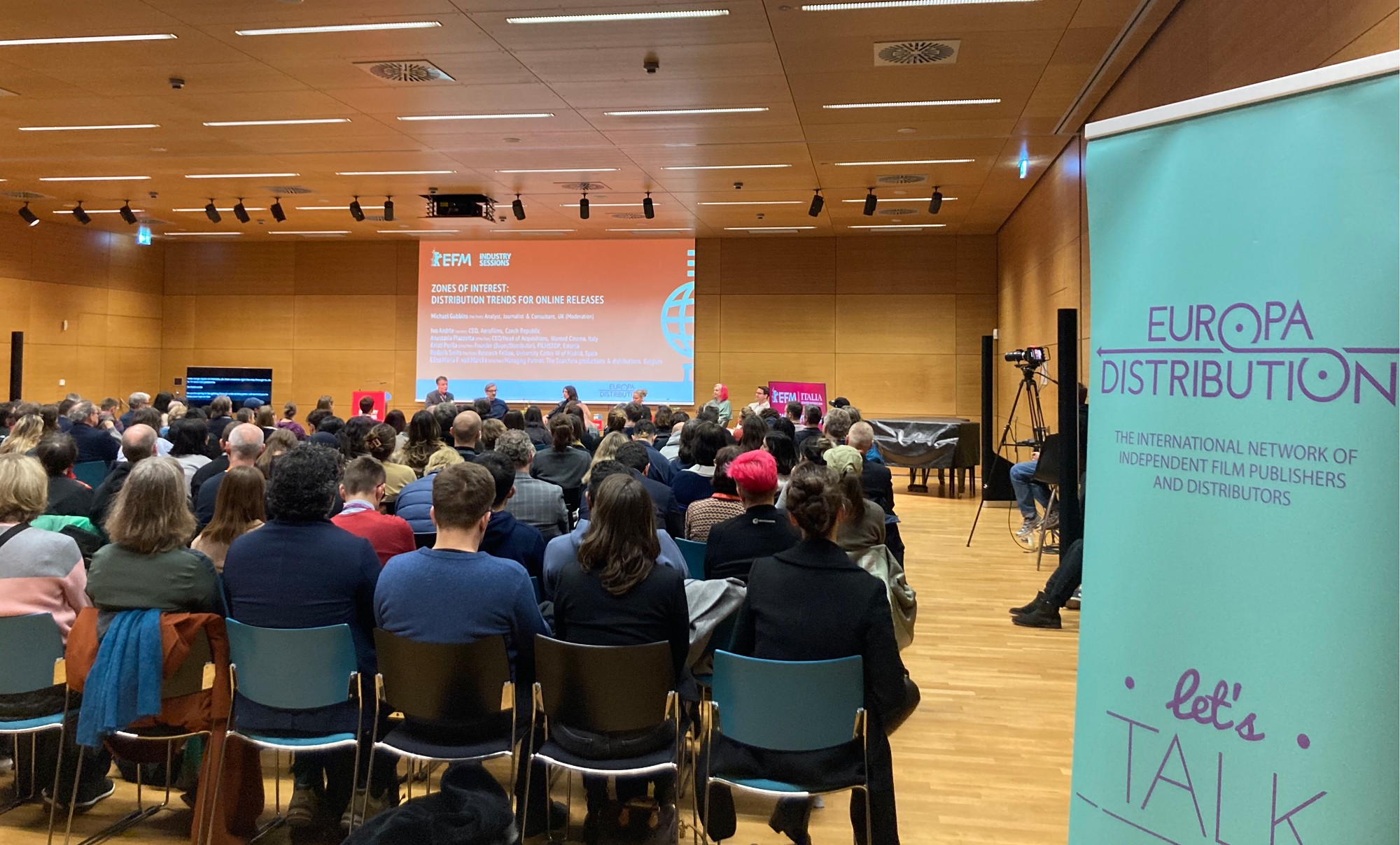 Europa Distribution discussed the topic of online distribution in Berlin - Industry Report: Distribution, Exhibition and Streaming - Vimarsana News
