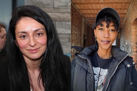 Yasemin Şamdereli et Deka Mohamed Osman  • Réalisatrice de et collaboratrice sur Samia