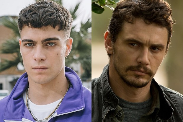 Lorenzo Zurzolo et James Franco dans Squali, de Daniele Barbiero