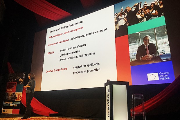 At Ji.hlava, Vladimíra Chytilová surveys the funding opportunities for documentary filmmakers applying for Creative Europe grants