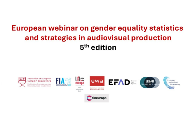 The European webinar on gender equality statistics and strategies in audiovisual production opens registrations