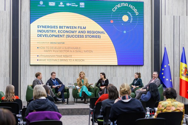 The CinemaHora Forum in Moldova showcases synergies between the film industry and the economy