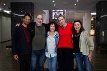 Violeta Salama shoots the comedy Cataratas