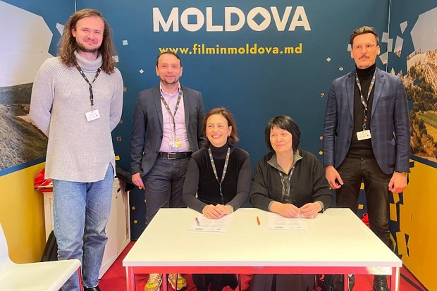 The Film Centres of Montenegro and Moldova sign collaboration agreement at the EFM