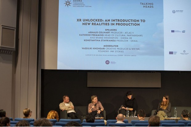 Il panel XR Unlocked dell'Agora di Salonicco esplora il futuro dello storytelling immersivo