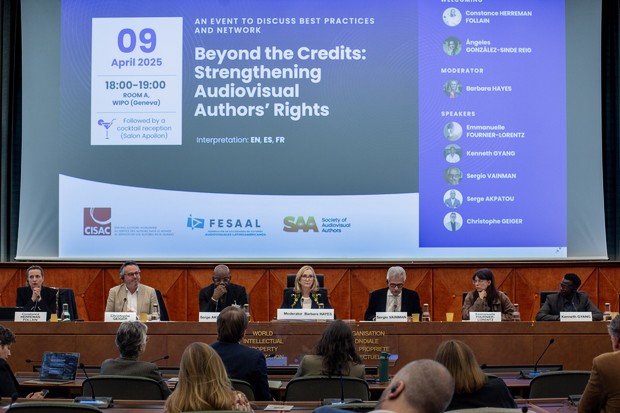 The global challenges of audiovisual authors’ rights discussed at the World Intellectual Property Organization