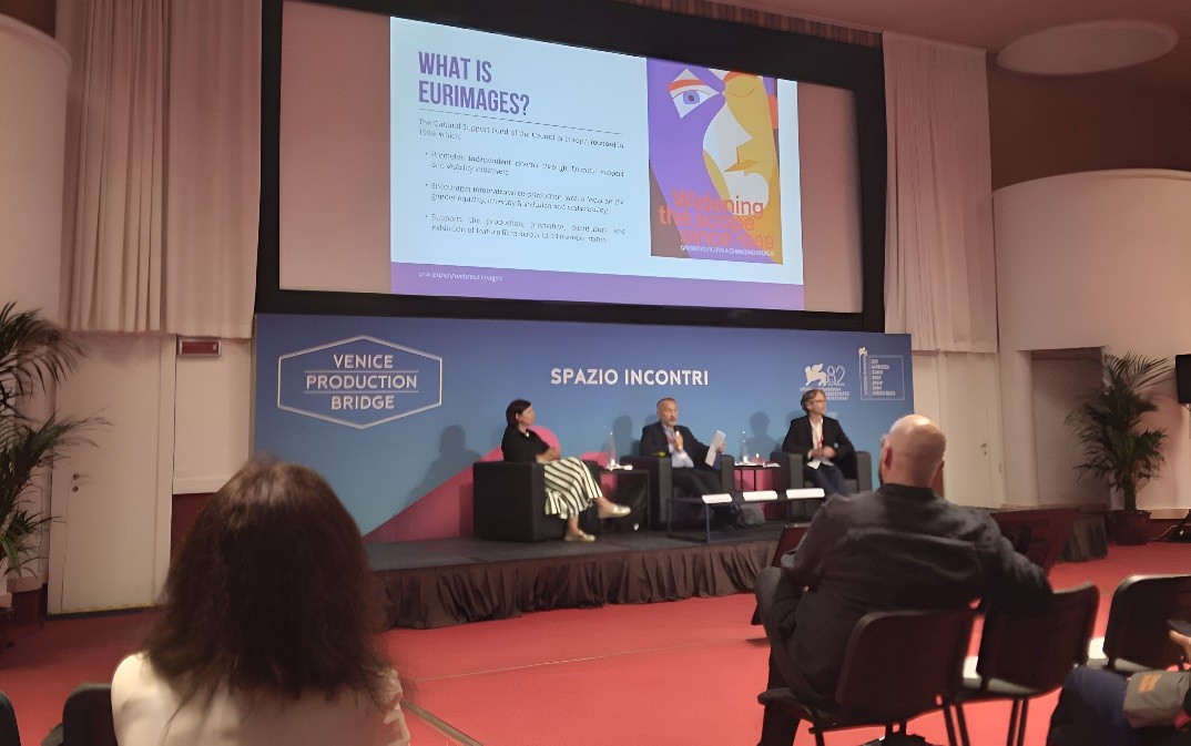 Eurimages sheds light on its awards, sponsorships and inclusion strategies at the Venice Production Bridge