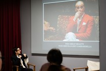 La costumière Daniela Ciancio parle de son métier, "rendre visible l'invisible", àu Cinelibri de Sofia