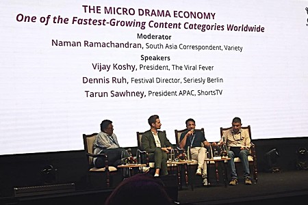 "Las microficciones han llegado para quedarse", según los expertos en el Film Bazaar de Goa