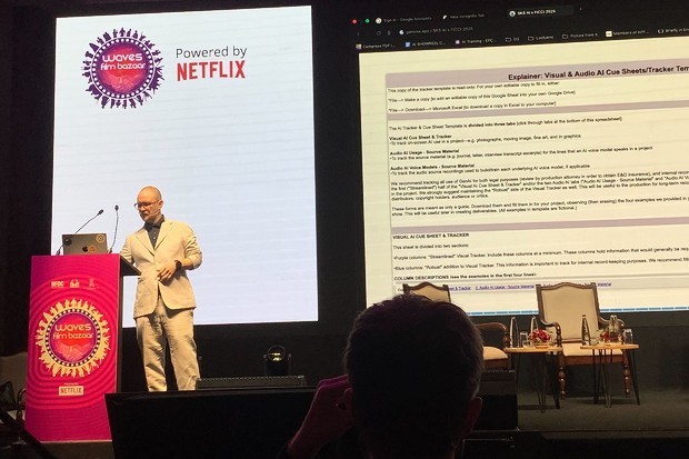 Al Film Bazaar di Goa, Sten-Christian Saluveer afferma che l’IA può svolgere il lavoro di “1.000 assistenti di produzione”, ma il talento conta ancora