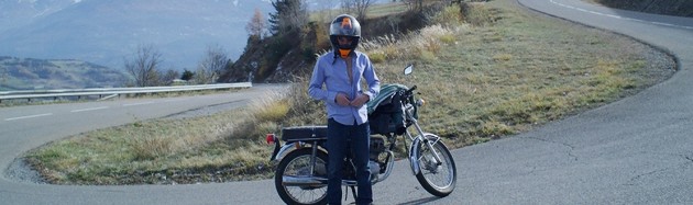 Laurent dans le vent