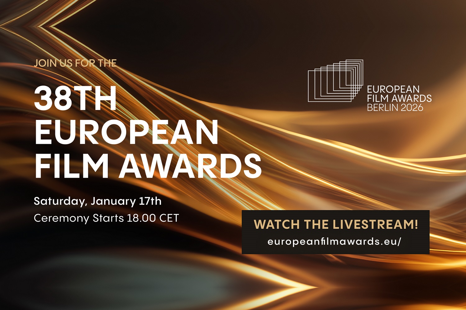 LIVE: The 38th European Film Awards