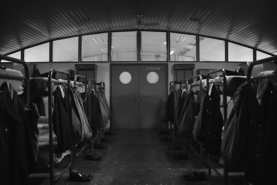 The Red Hangar - by Juan Pablo Sallato