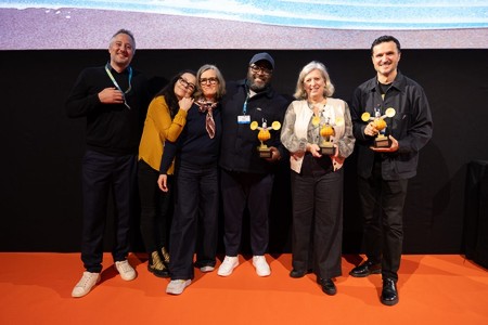 Cartoon Movie awards Tributes to Allah Is Not Obliged producers, as well as Les Films du Préau and director Reza Memari