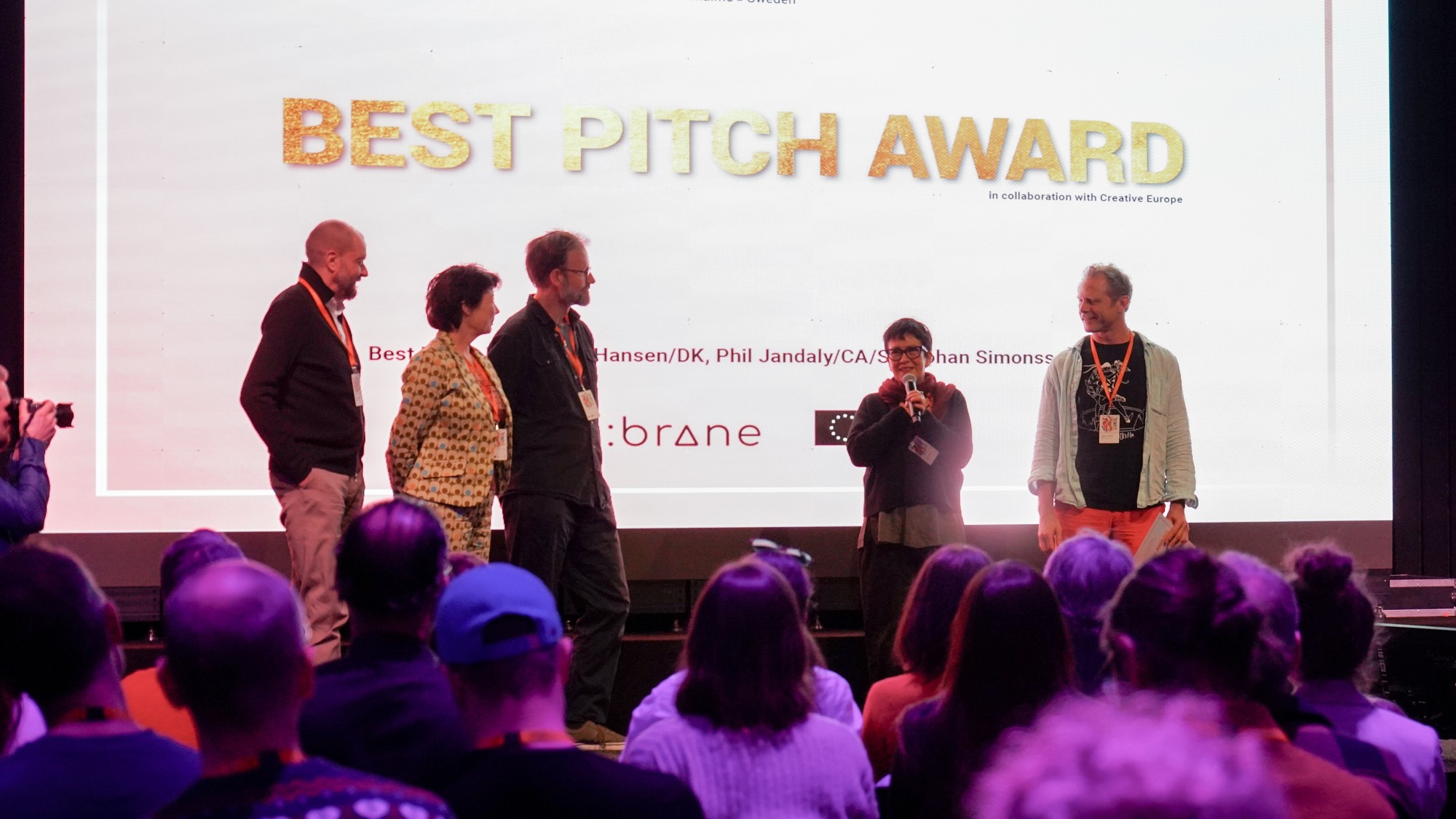 US project She Wrestles awarded Best Pitch at the m:brane forum
