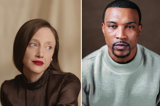 Andrea Riseborough e Ashley Walters protagoniste della serie thriller lunare di ITV First Woman, in fase di riprese