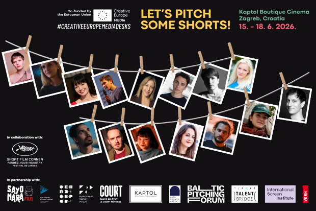 La 11.ª edición de Let’s Pitch Some Shorts! en Zagreb selecciona once proyectos de cortometraje