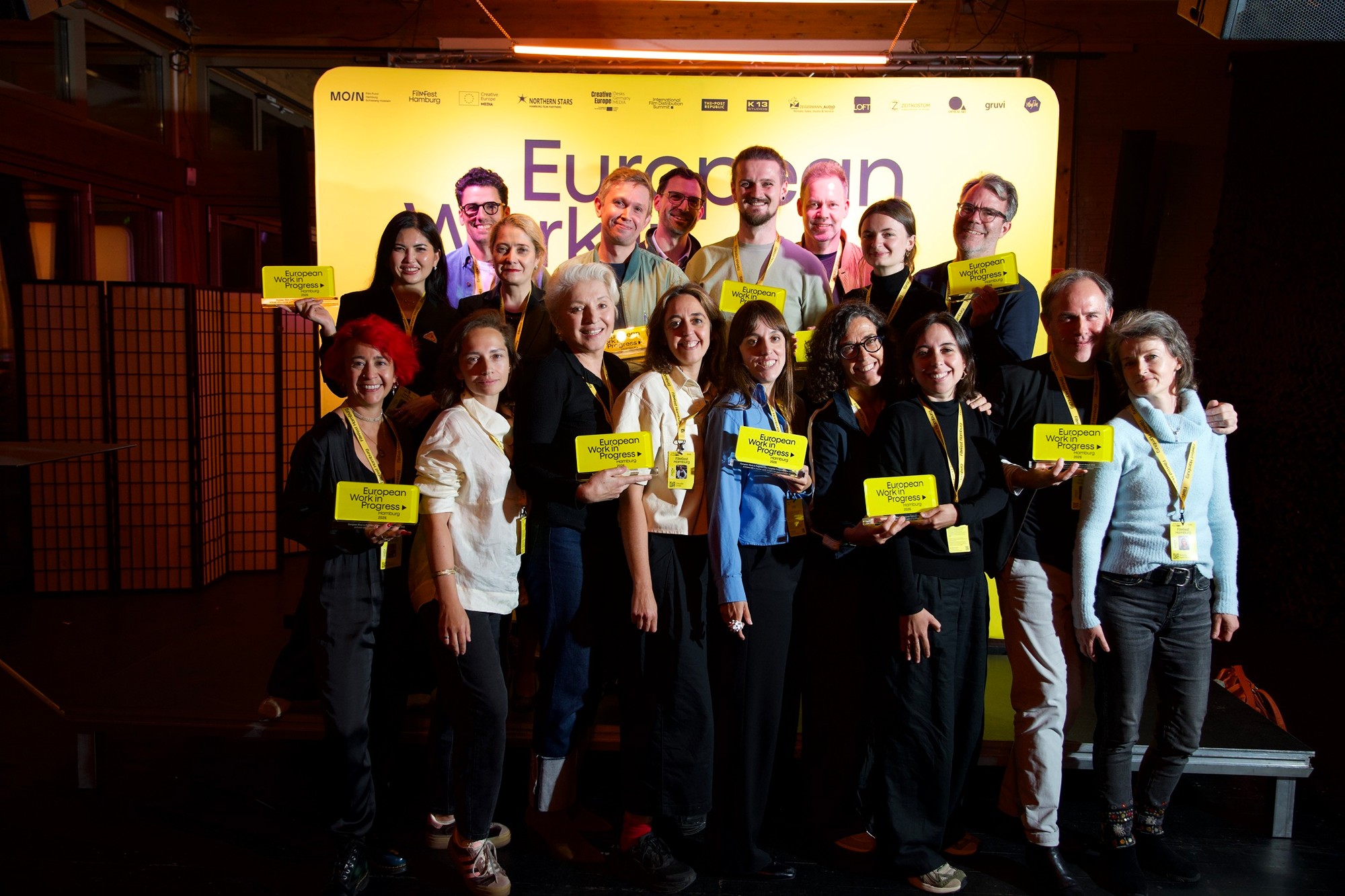 The ninth European Work in Progress announces its winners
